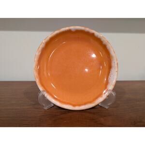 Vintage Hull Pottery “Tangerine” Bread & Butter / Salad Plate – 6.5″